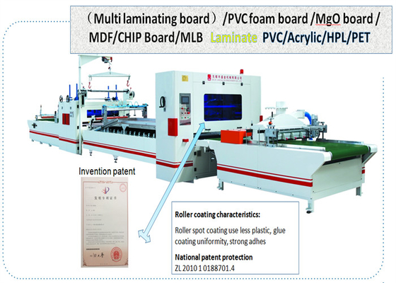 PVC PET Film Acrylic HPL Coating Laminating Machine Laminating Production Line PUR