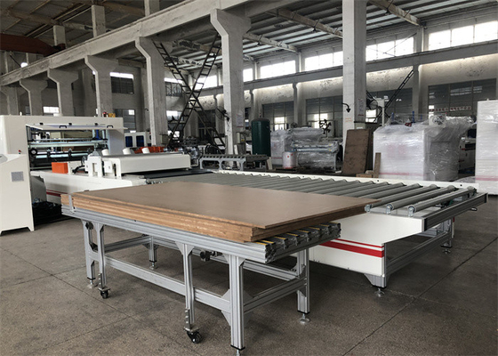 HPL Acrylic Lamination Machine PUR Hot Melt Laminating Machine PVC PET 70KW