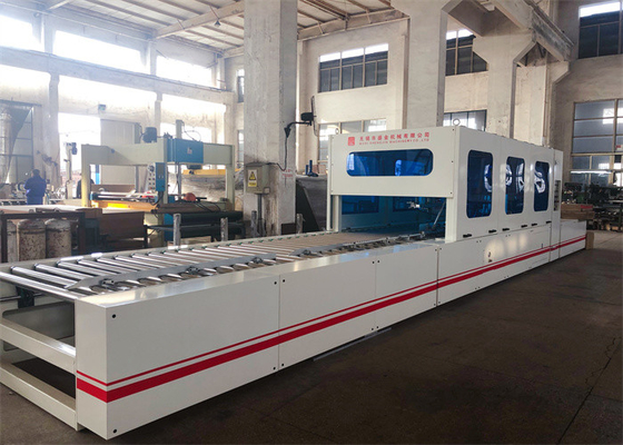 PUR Glue Fully Automatic Cardboard Box Assembly Machine 800mm